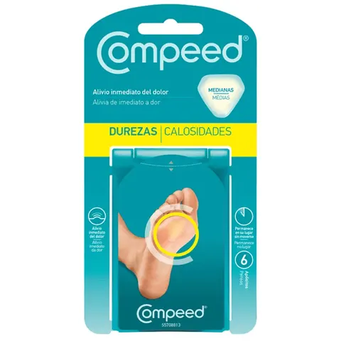 Compeed Callosités moyennes, 6 pansements – image 1