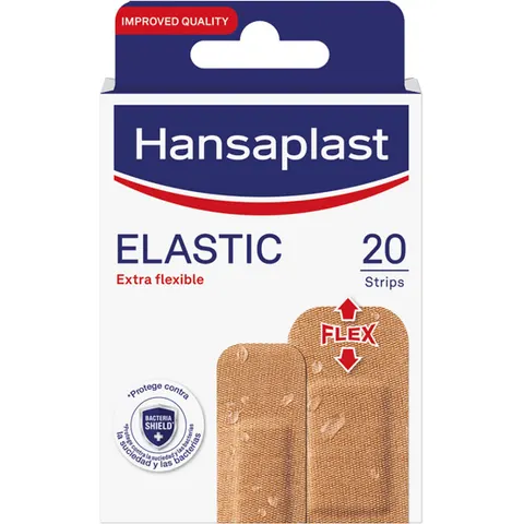 Hansaplast elastic 2 tamaños 20 apositos – imagen 1