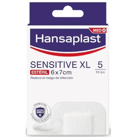 Hansaplast Sensitive XL 5 Apósitos – imagen 1