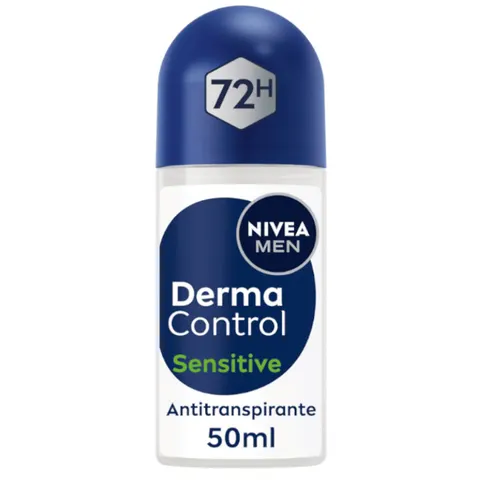 nivea men deodorante derma control sensitive 72 ore roll-on 50 ml – immagine 1