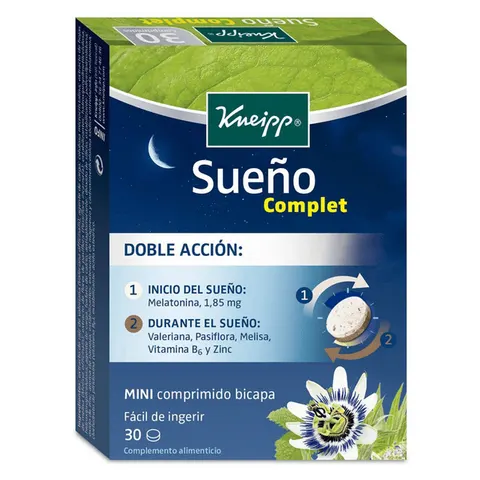 Kneipp sueño complet 30comp. – imagen 1