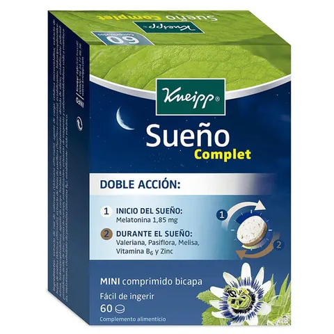 Kneipp Sueño Complet 60comp – imagen 1