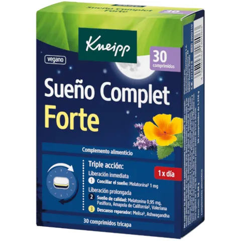 Kneipp Sueño Complet Forte 30comp – imagen 1