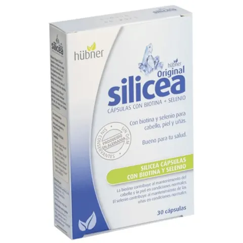 HÜBNER Silicea + Biotina + Selenio 30 cáps. – imagen 1