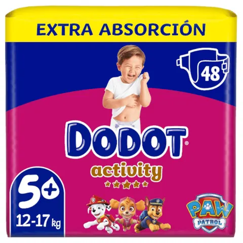 dodot Activity Pañales Talla 5 48uds – imagen 1