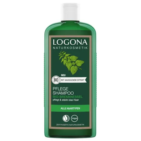 LOGONA Champú Brillo de Ortiga 250 ml – imagen 1