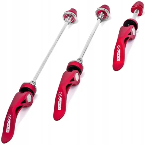 XLC Schnellspannset QR-L05 rot – Bild 1