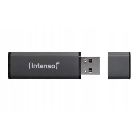 Intenso USB-Stick AluLine 64GB – Anthrazit – Bild 1