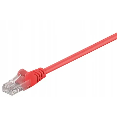 DSIT CAT5E Netwerkkabel - RJ45 - rood - 1.5 m – afbeelding 1