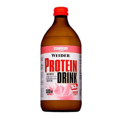 Weider protein drink fresa 500ml. – imagen 1