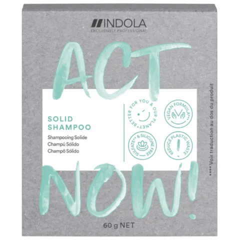 Indola - Festes Shampoo Act Now – Bild 1