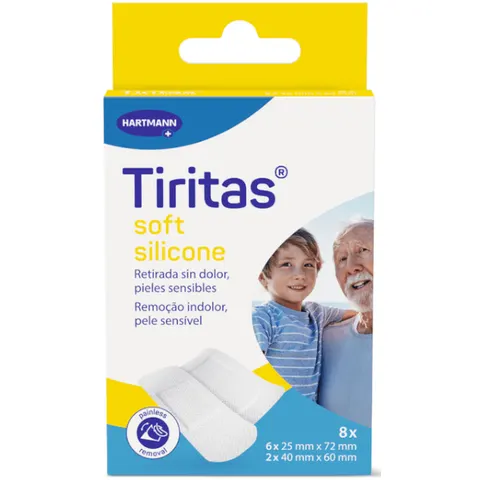 Tiritas Weiches Silikon-Sortiment 2 Grössen 8-tlg – Bild 1