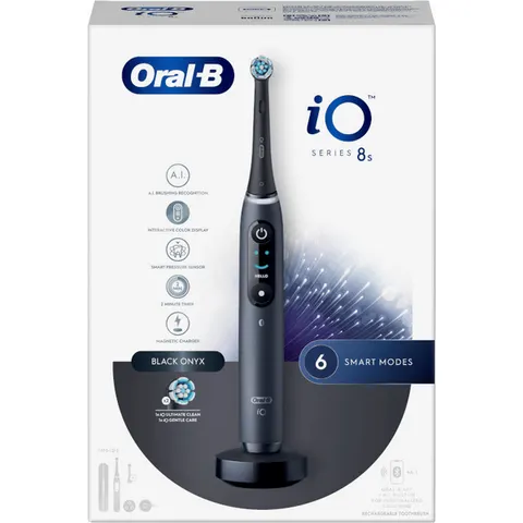 Oral-B Cepillo Eléctrico iO8 S Negro – imagen 1