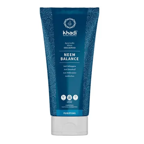 200ml khadi Purifying Ayurvedic Elixir Shampoo Neem Balance – Bild 1