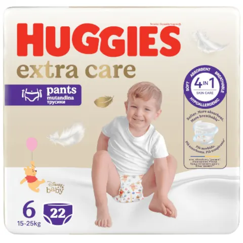 Huggies Extra Care Taglia 6 22 Pezzi – immagine 1