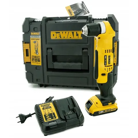DeWalt Trapano avvitatore ad angolo DCD740C1 – immagine 1