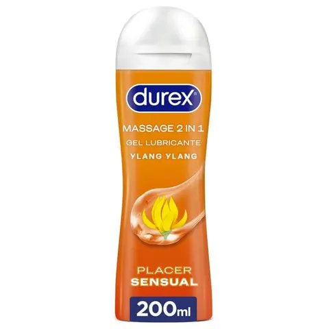 Durex play massage ylang sensual 200ml. – imagen 1