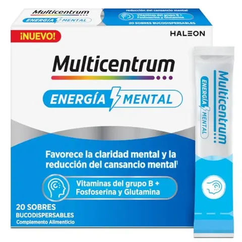 Multicentrum Energia Mental 20 Sobres – imagen 1