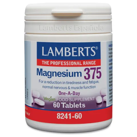 Lamberts Magnesio 375 60 Tabletas – imagen 1