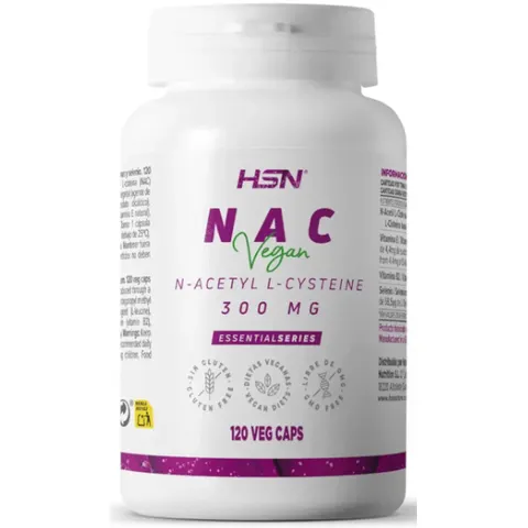 HSN NAC 300mg 120 Cápsulas Veganas – imagen 1
