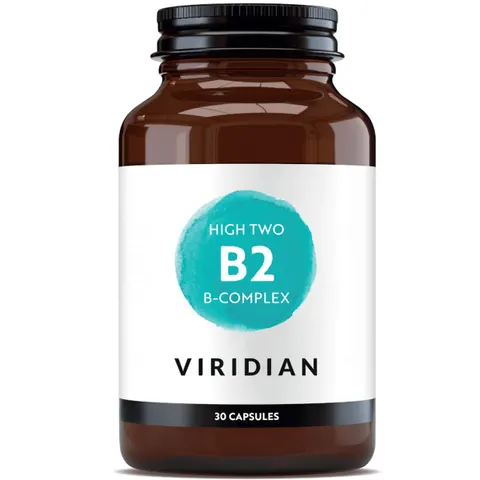 Viridian High Two B Complex B2 30 Vegetable Capsules – image 1