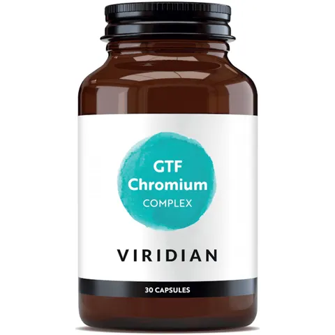 Viridian gtf cromo complex 30cap.veg. – imagen 1