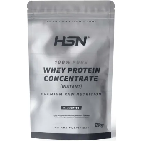 HSN 100% Whey Protein Concentrate Sin Sabor 2 kg – imagen 1