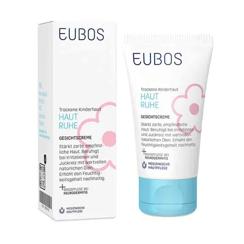 Eubos Kinder Haut Ruhe Gesichtscreme – Bild 1