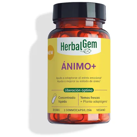 HerbalGem Ánimo+30 Cápsulas Veganas – imagen 1