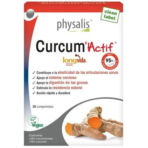 PHYSALIS Curcum Actif 30 uds – imagen 1