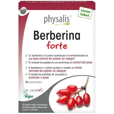 Physalis Berberina Forte 30 Comprimidos – imagen 1