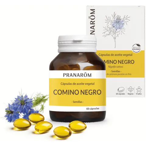 Pranarom Black Cumin 60 Capsules – image 1