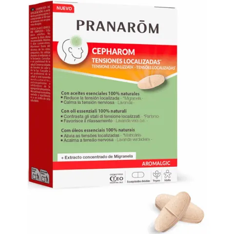 Pranarom Aromalgic Cepharom 8 Comprimidos – imagen 1