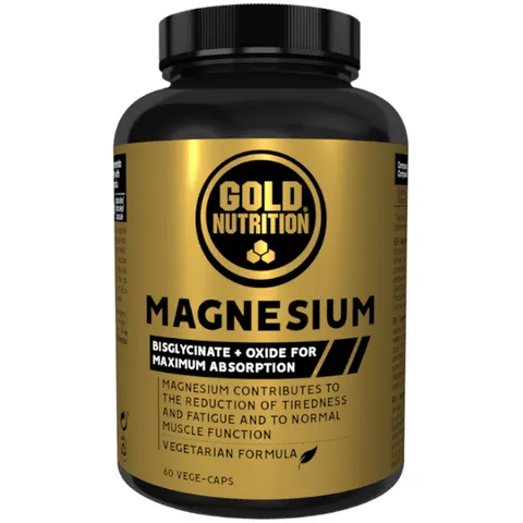 Magnesio GoldNutrition 600mg 60 capsule – immagine 1