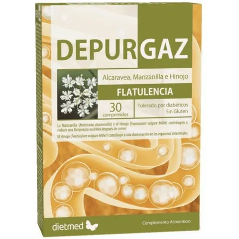 DietMed Depurgaz 30comp – imagen 1