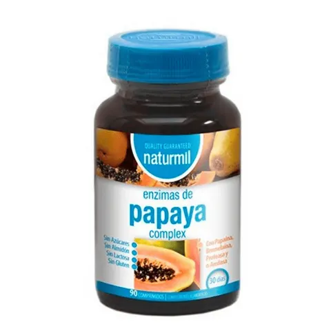 Naturmil ENZIMAS DE PAPAYA COMPLEX 90 Tabs – imagen 1