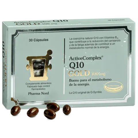 ActiveComplex Q10 Gold 100mg 30 Cápsulas – imagen 1