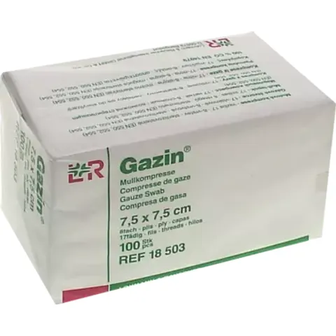 Gazin Op Kompressen 7,5x7,5cm 8fach – Bild 1
