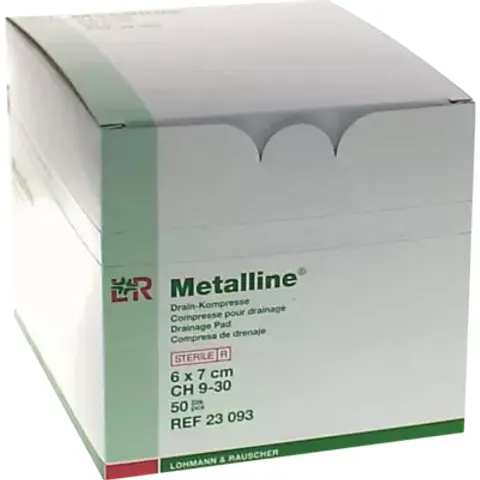Metalline Drain Kompressen 6x7cm – Bild 1