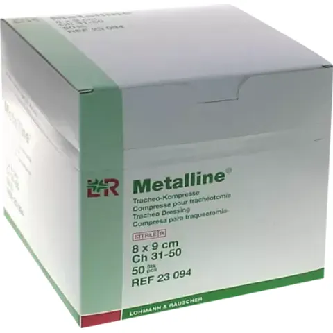 metalline 50 Compresse Trach.8x9cm – immagine 1