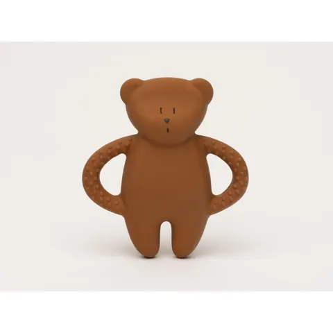 Moonie Natural Teether Caramel bijtring 1 st – afbeelding 1
