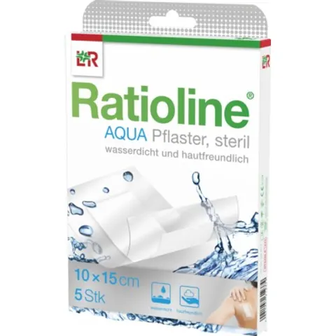 Ratioline aqua Duschpflaster Plus 10x15 cm steril – Bild 1