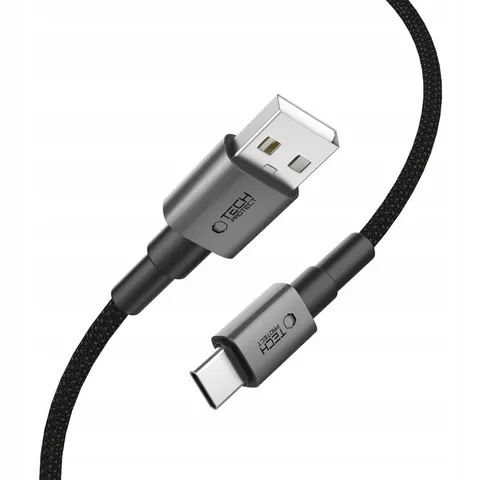 Tech-protect Ultraboost Dna Type-c Cable 15W/3A 100CM Iron Grey – zdjęcie 1