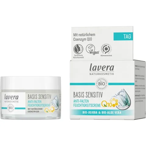 Lavera Basis Sensitiv Feuchtigkeitscreme Q10 – Bild 1
