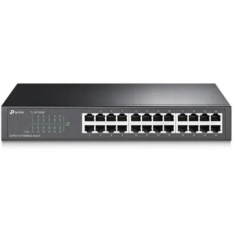 TP-LINK TL-SF1024D 24-Port 100MBit/s Switch – Bild 1