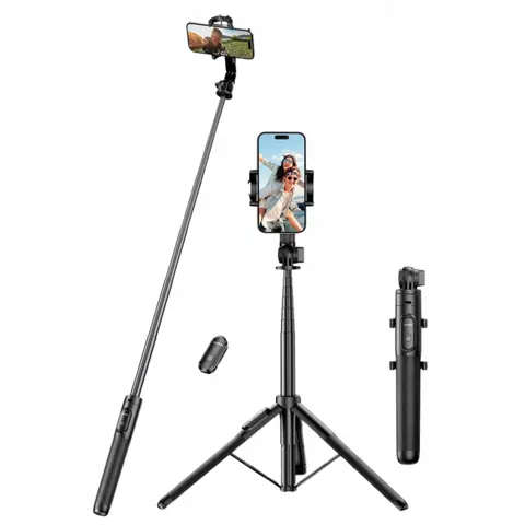 Selfie Stick Bluetooth UGREEN LP586, Universale, Nero – immagine 1