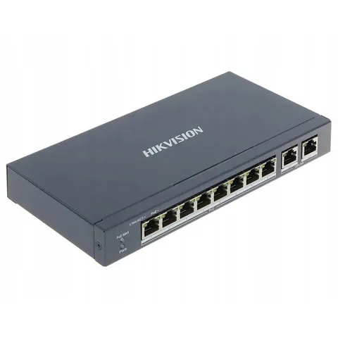 Switch Hikvision DS-3E0310P-E/M(B) – zdjęcie 1