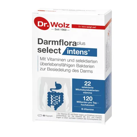 Dr. Wolz Darmflora plus select intens Kapseln – 394254 – Bild 1