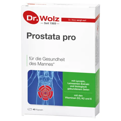 Dr. Wolz Prostata pro 2X20 St Kapseln – Bild 1