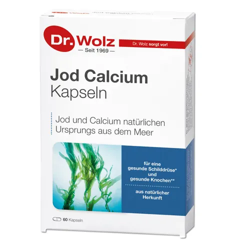 Dr. Wolz Jod Calcium 60 St Kapseln – Bild 1